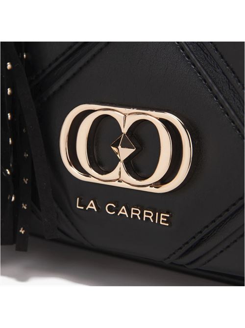 Borsa a spalla Isabel nera LA CARRIE | 151M-BS-600-SYNX